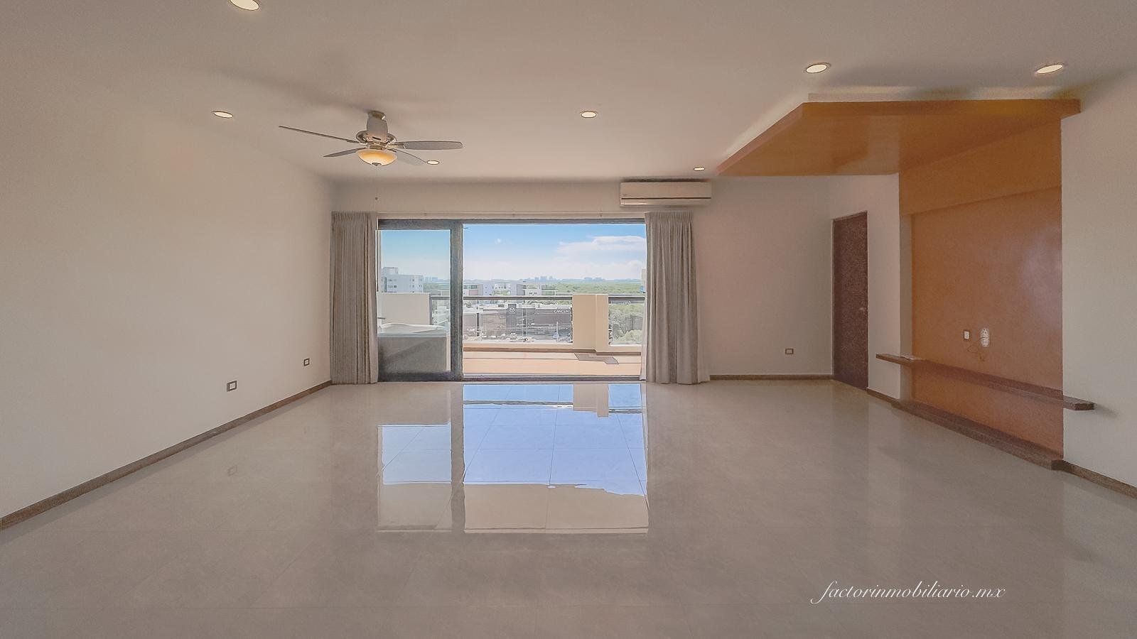 Departamento 3 Soles Av Acanceh | 3 Recámaras Sin Amueblar en Renta