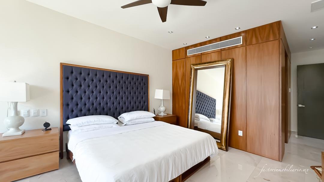 Departamento Allure Puerto Cancún de 3 Recámaras en Venta Amueblado