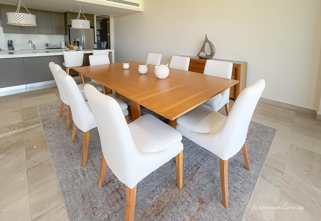 Departamento Allure Puerto Cancún de 3 Recámaras en Venta Amueblado