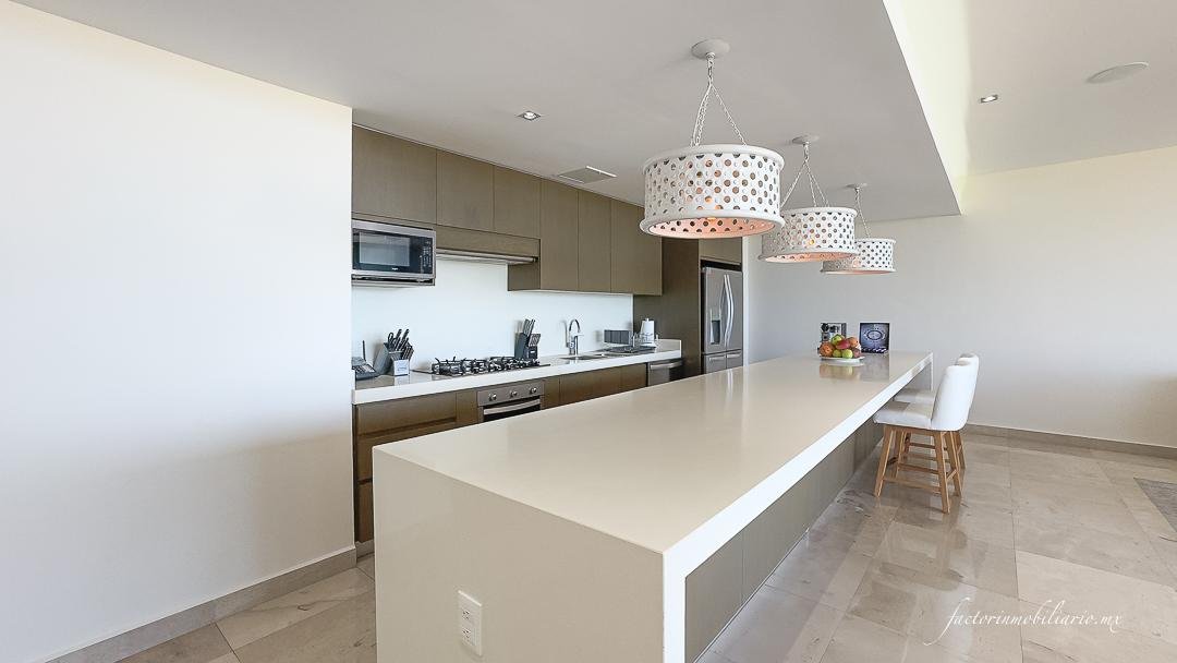 Departamento Allure Puerto Cancún de 3 Recámaras en Venta Amueblado