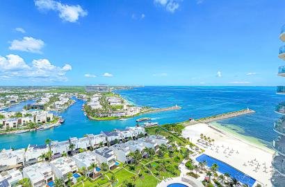 Departamento Novo Cancún en Puerto Cancún de 2 Recámaras en Renta Sin Muebles