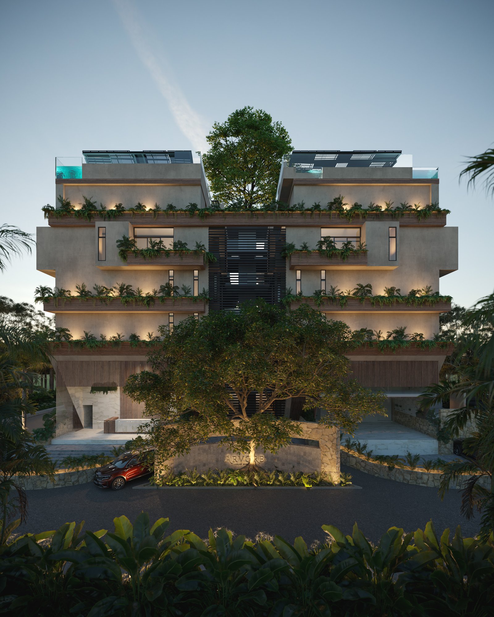 Árvore Huayacán Cancún | Departamentos