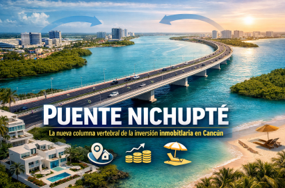Puente Nichupté: la nueva columna vertebral de la inversión inmobiliaria en Cancún