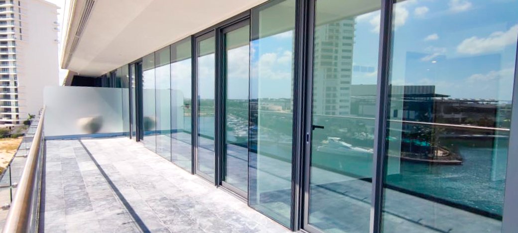 Shark Tower Puerto Cancún Departamento en Renta de 2 Recamaras y 242 m2