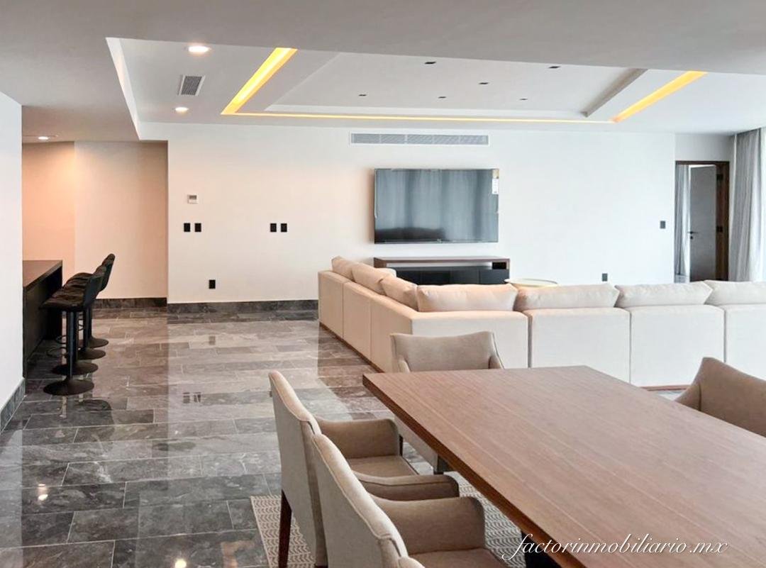 Shark Tower Puerto Cancún | Departamento en Renta Amueblado