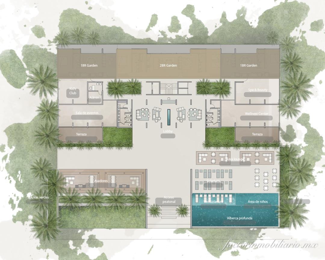 LORETA CONDOS | Residencial en Lausana, Cancún
