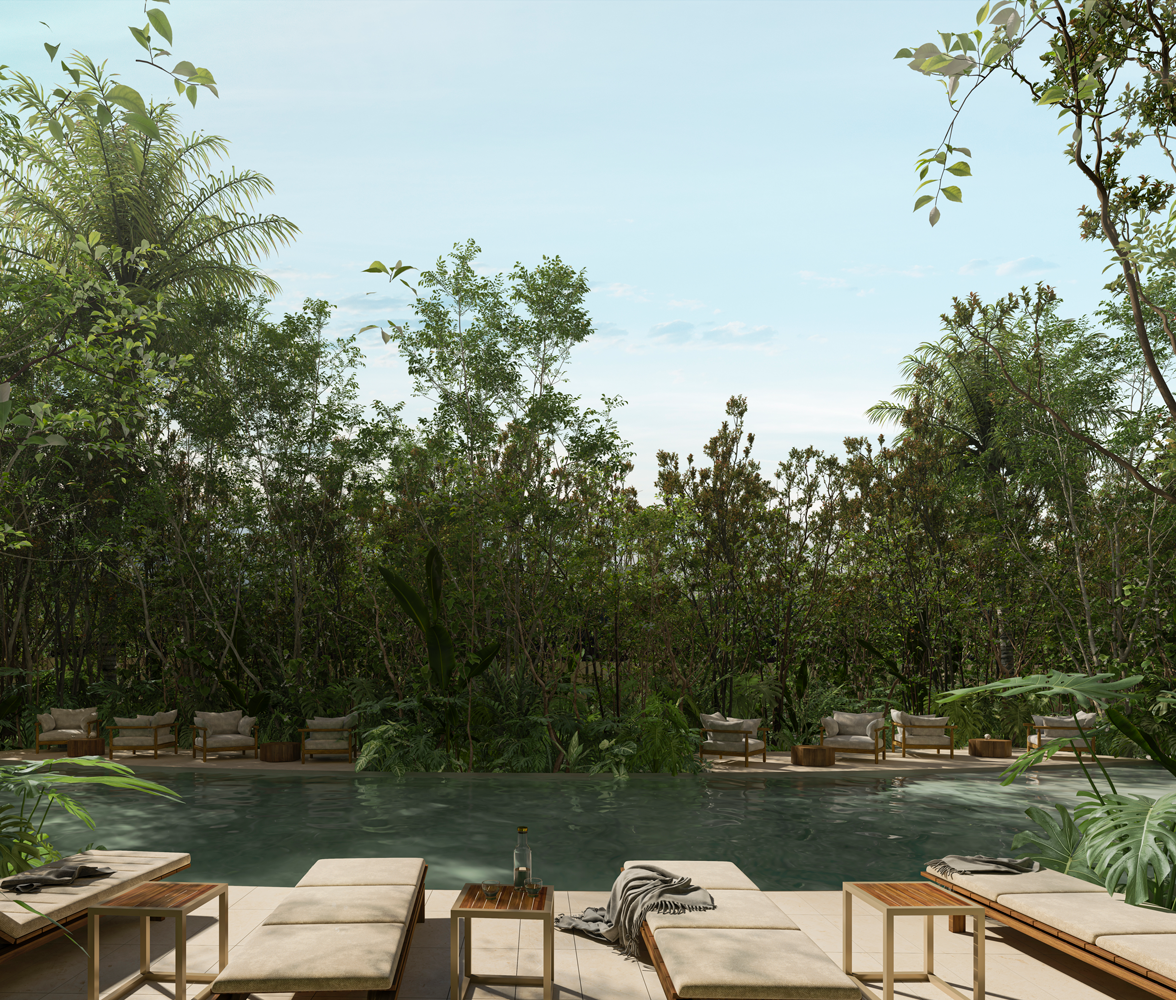 Okün Living Cancún | Departamentos
