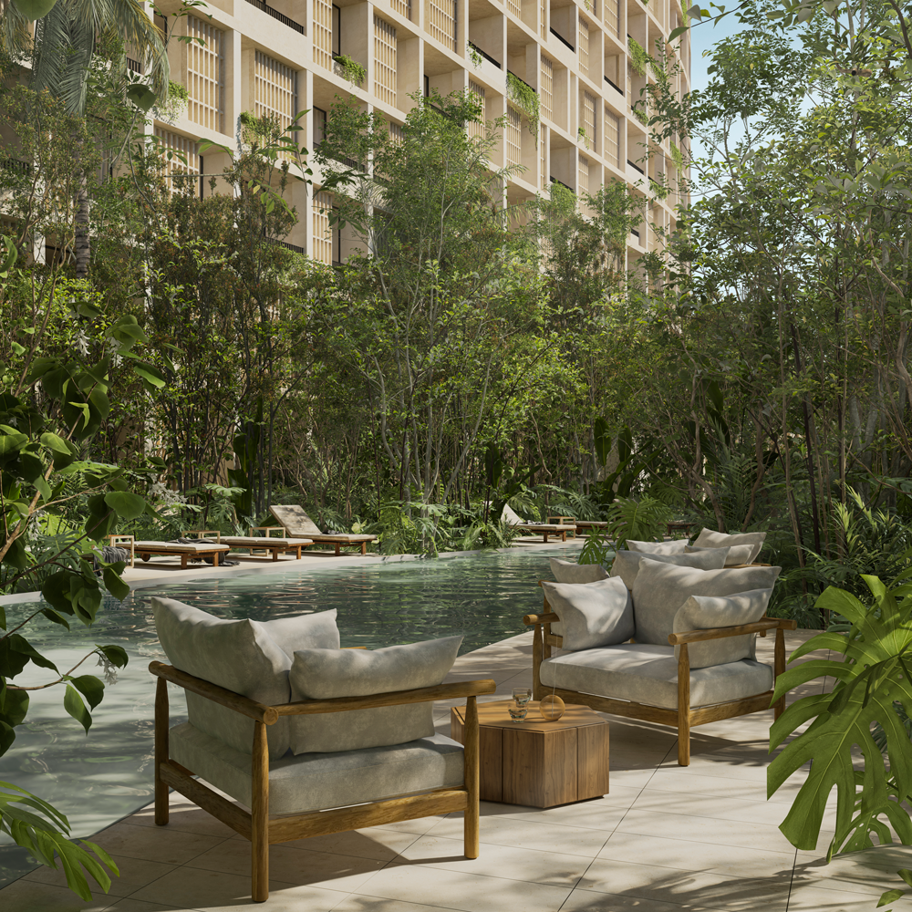 Okün Living Cancún | Departamentos