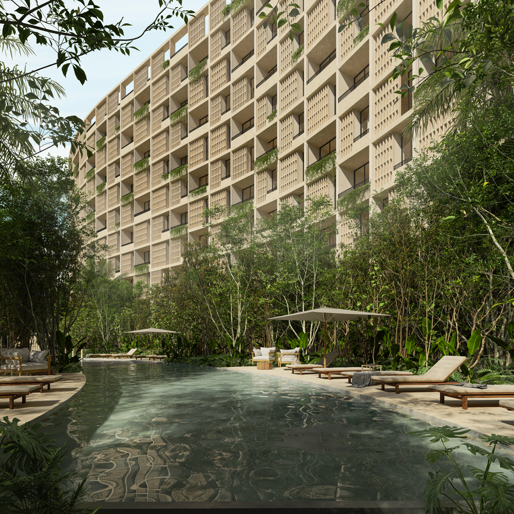 Okün Living Cancún | Departamentos