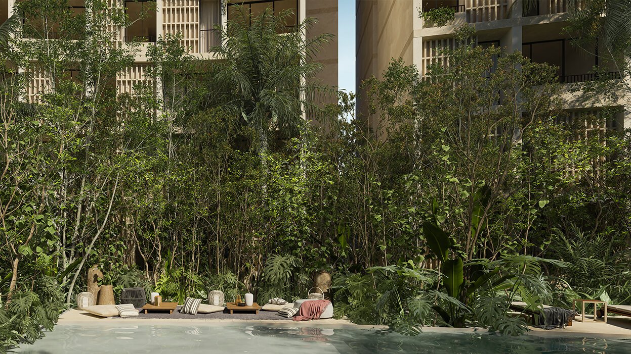 Okün Living Cancún | Departamentos