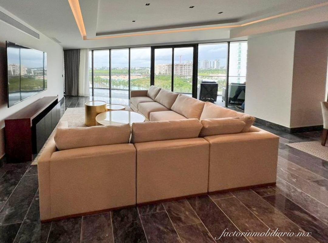 Shark Tower Puerto Cancún | Departamento en Renta Amueblado