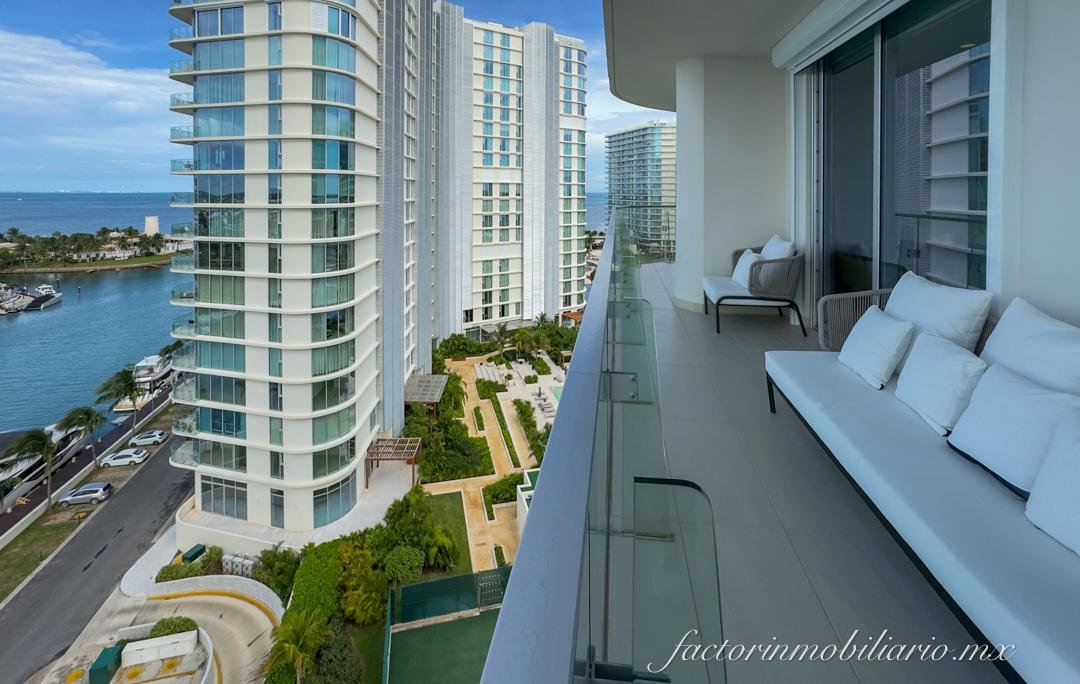 SLS Marina Beach Puerto Cancún | Departamento en Renta