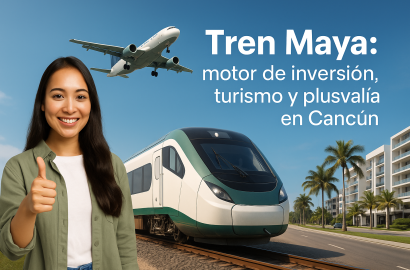 Tren Maya: el motor que impulsa la plusvalía, el turismo y las oportunidades de inversión inmobiliaria en Cancún, Huayacán y Boulevard Colosio