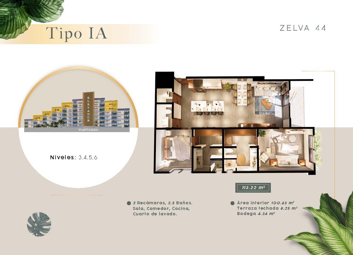 Zelva 44 | Departamentos